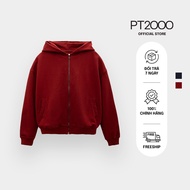 Men's elasticJacket with hood PT2000, thick fabric, youthful, dynamic (AK-156)