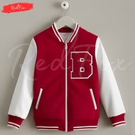 Newest Children's Jacket Varsity Bomber Jacket Club Sports Club Graduation Souvenir Boys Girls Unise