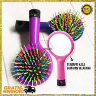 Rainbow eyecandy comb blow comb hair volume enhancer brush MX1047 zio