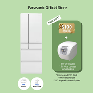 Panasonic Premium MIJ 6-Door Refrigerator NR-F503GT-WS