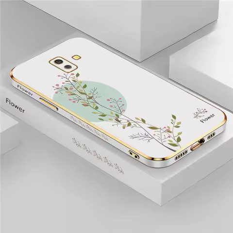 Luxury Tpu Plating Phone Case For Samsung Galaxy J6 Plus J7 Pro J4 J2 Prime A7 2018 M23 M31 M32 M33 