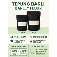 Tepung Barli Homemade 100% @ Talbinah @ jus barli | Barley Flour Organik