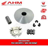 Complete Roller Face Comp Housing Set Drive Honda PCX ADV 150 K97 K0W Original AHM 22110-K97-T00
