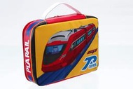 ☆Juicy☆日本雜誌附錄 PLARAIL 鐵道 玩具車 雙面 收納包 文具 化妝包 筆袋 收納袋 小物包 2574