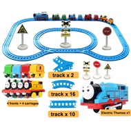 40pcs Thomas and Friends Train Set with Metal Cars Tracks Set Alloy Magnetic Train Toys for Kids