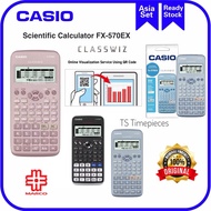 Casio Scientific Calculator FX-570EX Series FX-570EX-PK Pink / FX-570EX-BU Blue / FX-570EX Black