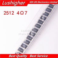50pcs Resistor 2512 SMD 1W 1% 4.7 R 4.7 Om 4.7 Om R47 R470