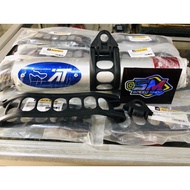 Ninja 150 R-RR-SS RXK F1ZR exhaust clamp Acerbis exhaust clamp, plastic material, diameter 5.5 cm, c