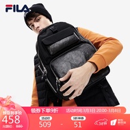 斐乐（FILA）FILA 斐乐官方男子背包2022冬季时尚休闲双肩包大容量电脑包