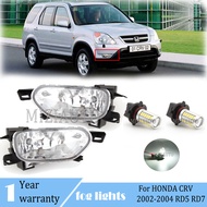 Xuming ไฟตัดหมอก LED ไฟหน้าตัดหมอกสำหรับฮอนด้า CRV CR-V RD7 RD5 2002 2003 2004ไฟหน้าจักรยาน SUV พร้อ