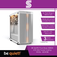 BE QUIET Pure Base 500DX ATX Mid Tower Casing White - BGW38