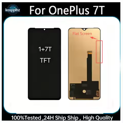 New TFT For OnePlus 7T 1+7T HD1900 HD1901 HD1903 LCD+Touch Screen Digitizer Assembly No Fingerprint 