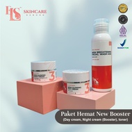 LS Skincare Economy Package contains 3 Boosters Facial Wash