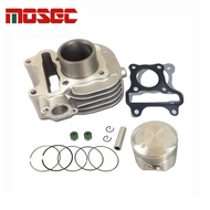 Motorcycle Engines Parts Cylinder Piston Ring Kit For LETS 4 Stroke 39MM Lets4 Lets5 V50G 4T