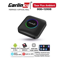 [ศูนย์ไทย]Carlinkit Tbox PLUS LED 8GB/128GB กล่องแอนดรอย APPLY Carplay และ Android Auto สำหรับรถยนต์ Qualcomm’s®  SM6225