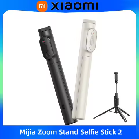 NEW Xiaomi Zoom Stand Selfie Stick 2 Tripod Selfie Stick Bluetooth-compatible Remote Foldable Extend
