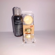 PAKET TONER FLEKSOL + CREAM DR GOLD SIANG MALAM