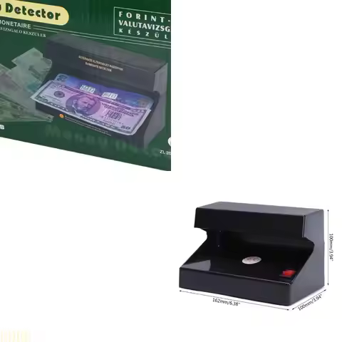 CS1W 220V Counter feit Money Detector Portable UV Banknote Bill Detector Money Test