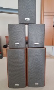 Onkyo little speakers 安橋小型喇叭(5隻)