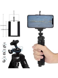 可彎曲迷你章魚三腳架,配件適用於gopro Hero 12 11 10 9 8 7 Black Max Go Pro 6 5 Yi Eken Sjcam Dbpower Akaso