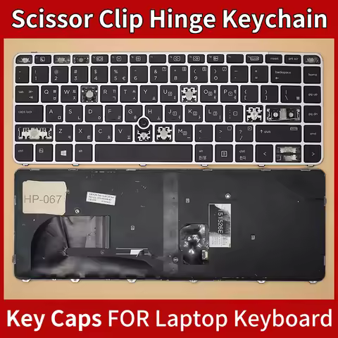 Replacement Keycap Key Cap Scissor Clip Hinge For HP EliteBook 840 G3/840 G4/848 G3/848 G4/745 G3/74
