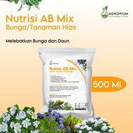 Pupuk ab mix bunga - tanaman hias 500 ml untuk 100 liter air