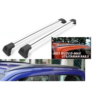 Isuzu D Max/Isuzu MUX/Suzuki Grand Vitara with Utilitarian Rails 2021 Roof Rack (DMax/Mux 2021 Cross