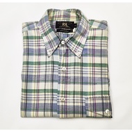 vintage RRL Ralph Lauren flannel single pocket shirt