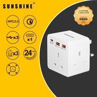 MPD-3 3位插頭萬能蘇 (1 Type C + 2 USB-A)