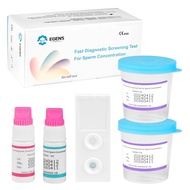 Fertility Home 2 Sperm Test Kit for Men|Indicates Normal or Low Sperm Count Convenient Accurate and 
