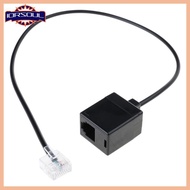 iorsoul1 Networking RJ45 To RJ11 Converter Cable Internet To Telephone Adapter RJ45 to RJ11 Converte