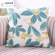 Cotton Sofa Throw Pillow Cover Children's Cushion Cover Office Waist Protection Pillowcase 55x55 60x