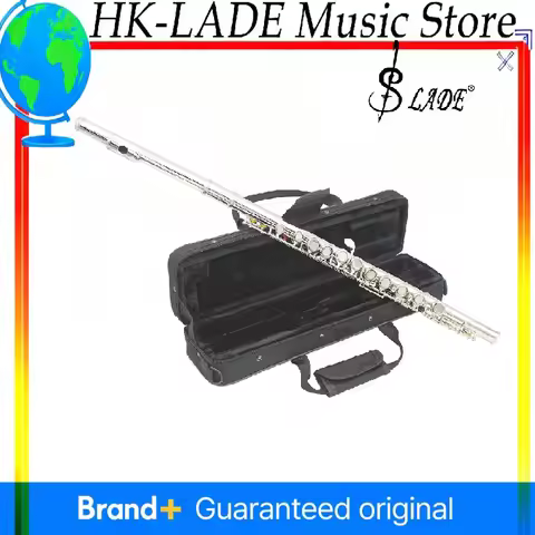 SLADE 16 Closed Holes Flute C Key Flute Concert Performance Flute Professional Woodwind Instruments 