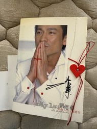 劉德華親筆簽名CD 一隻