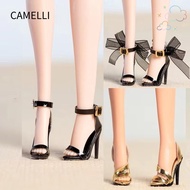 CAMELLI Doll Shoes, 1/6 Supermodel Doll Exquisite High Heels, Doll Shoes Accessories Handmade BJD Do