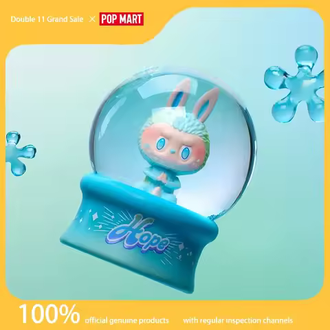 Genuine Pop Mart The Monsters High Energy Ahead Blind Box Crystal Ball (Labubu) Birthday Gifts For G
