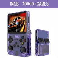 R36S Retro game consoles 3.5 Inch IPS Screen Handheld Game Players 64G Portable Video game consoles 