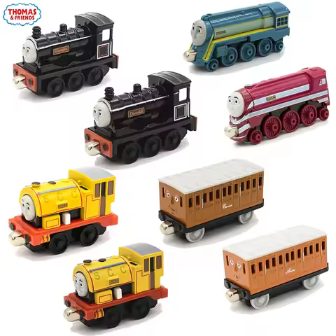 Original Genuine Thomas and Friends Take Along Series Metal Diecast Naughty Percy Train Model Toys f