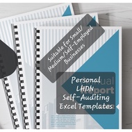 LHDN Income Tax Personal Self-Auditing Templates (Editable EXCEL Format)✅ + FREE GIFTS🎁🎁