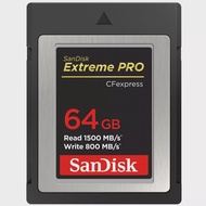 SanDisk Extreme PRO CFexpress Card 64GB Type B (SDCFE-064G-GN4NN) ถ่าย RAW 4K ได้สบาย รับประกัน Lifetime โดย Synnex