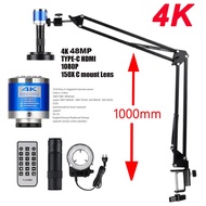 Classic Design 48mp/13mp 4k 1080p Hdmi Usb Video Microscope Camera 1-150x Infinitely Far C Mount Len