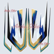 Yamaha RX S Special RXS 97 1997 White Fullset Striping Sticker