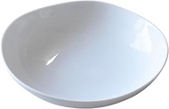 Mino Ware 81-036-101 Miyama Bowl, Pot, Plate, 8.3 x 2.2 inches (21 x 5.5 cm), Feuille Fille, White P