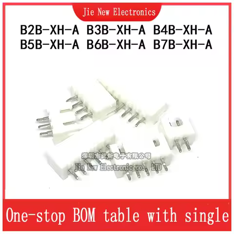 20PCS B2B-XH-A B3B-XH-A(LF)(SN) B4B-XH-A(LF)(SN) B5B-XH-A(LF)(SN) B6B-XH-A B7B-XH-A(LF)(SN) New Orig