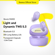 Baseus WM02  TWS 5.3 Bluetooth Wireless Earphones With Touch Control Noise Cancelling APP Positionin