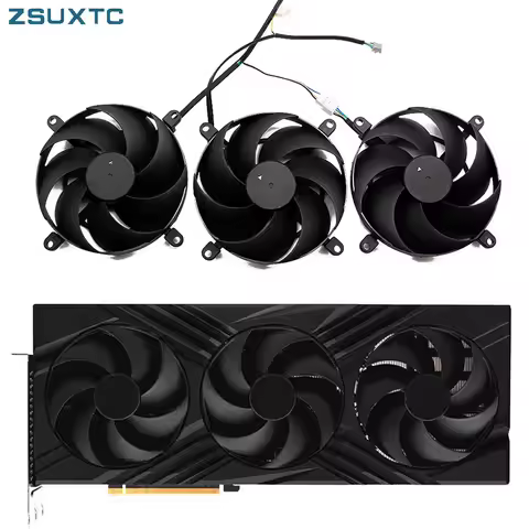Cooler Fan 95MM 4PIN CF1015H12D RTX4080 Super for PNY GeForce RTX 4080 4080Super VERTO Graphics Card
