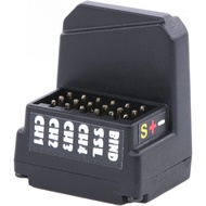 DasMikro DSK-482 V2 4CH Receiver - FH4T, FH4, FH3, SSL, Telemetry, NOR/SSR/SHR Compatible, Built-in 