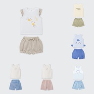 LAPOMME 2025.T6 - Set Sleeveless La Pomme - 05A -3M 6M 9M 12M 18M 3Y 4Y 5Y - F.T4B - 05A - LF15A