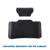 Backrest Cushion Aluminium TOP BOX Premium Comfortable Waterproof Sandaran Belakang Box Motor