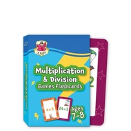 Multiplication & Division Games Flashcards for Ages 7-8 (Year 3) by CGP Books (UK edition, paperback